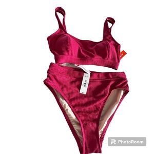 Joe fresh bikini top is size XS and the button is size S